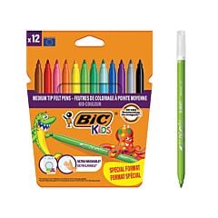 BIC Kids Mallette de Coloriage - 12 Pastels à l'…