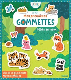 Mon P'tit Hemma - Gommettes pour les petits - Les animaux du monde - + de  300 gommettes repositionnables - Gommettes et stickers