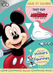 Disney Wish – Coloriage avec plus de 100 stickers – Livre de coloriage avec  stickers – Dès 4 ans, Collectif