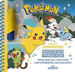 Pokémon – Pinceau magique – Les Pokémon Kung-Fu – Livre avec pinceau  magique – Dès 3 ans, The Pokémon Company