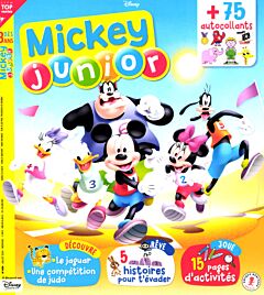 Magazine Mickey junior, numéro 466, du 25/06/2024
