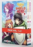 The Rising of the Shield Hero - Pack promo vol. 01 et 02 - édition limitée