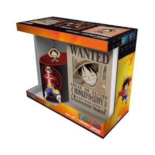 Coffret One Piece Mug + Porte-clés + Cahier Luffy - Objets à collectionner One  Piece Abystyle