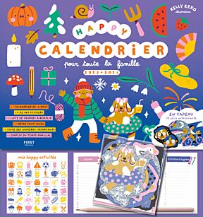 Calendrier familial 2024 Dessin maison