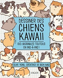 Livre de coloriage Kawaii pour les enfants de 3 à 9 ans : Un livre