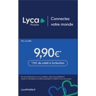 Carte SIM prépayée Lyca Mobile