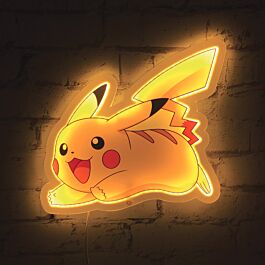 Lampe Murale LED Pikachu Pokémon - Objets à collectionner