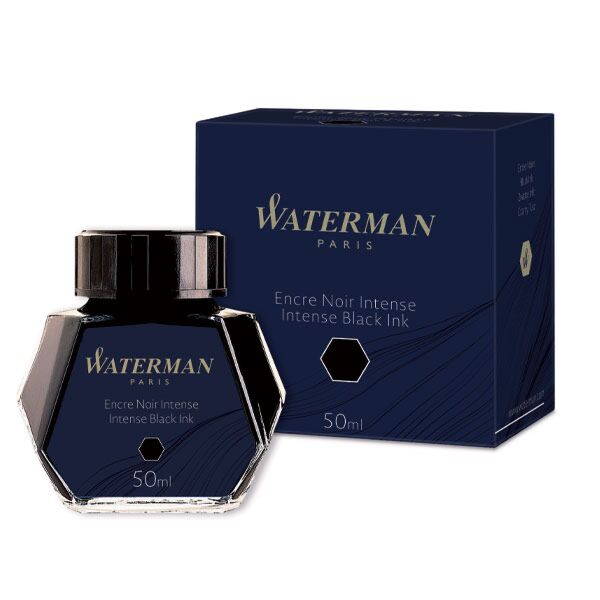 Cartouche d'encre Waterman ® Courte, Noir Intense