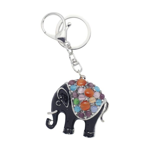 Porte-clef éléphant bois à décorer ou pas fabriqué France cadeau