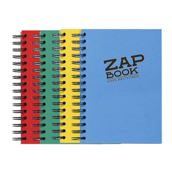 Clairefontaine Zap Book - carnet de croquis spiralé - couverture