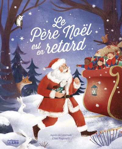 Livre éducatif pour enfant 'Cherche, trouve et compte Noël' Editions Lito