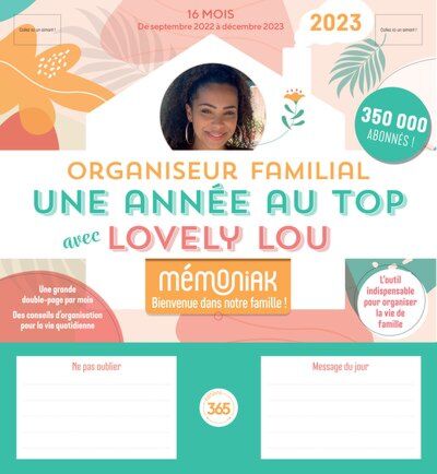 Organiseur familial Le Mémoniak Edition 2019-2020 - Editions 365