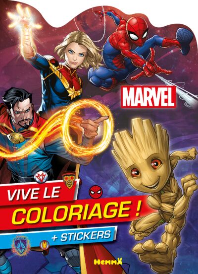 Spiderman - marvel - Boek spéciaux Nederland - Livre de coloriage Megacolor  avec