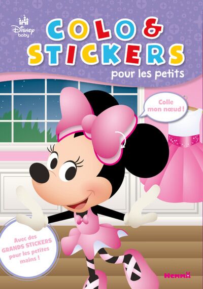 Disney Minnie - Vive le coloriage ! (Personnage Minnie): Avec stickers