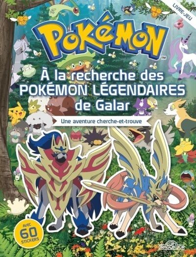 Cherche et trouve : Pokémon : aventure à Galar - Collectif - Les
