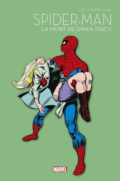 Coloriage Marvel Spiderman Contre le Bouffon vert