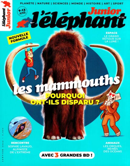 Pour ses 3 ans, l'éléphant junior change de peau ! - L'Elephant-Junior