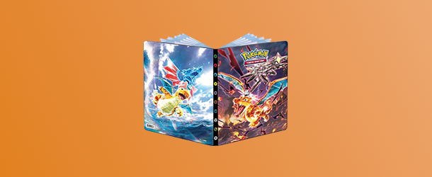 Cahier range-cartes A5 Pokémon Ecarlate et Violet Modèle aléatoire - Range-cartes  Pokémon The Pokémon Company