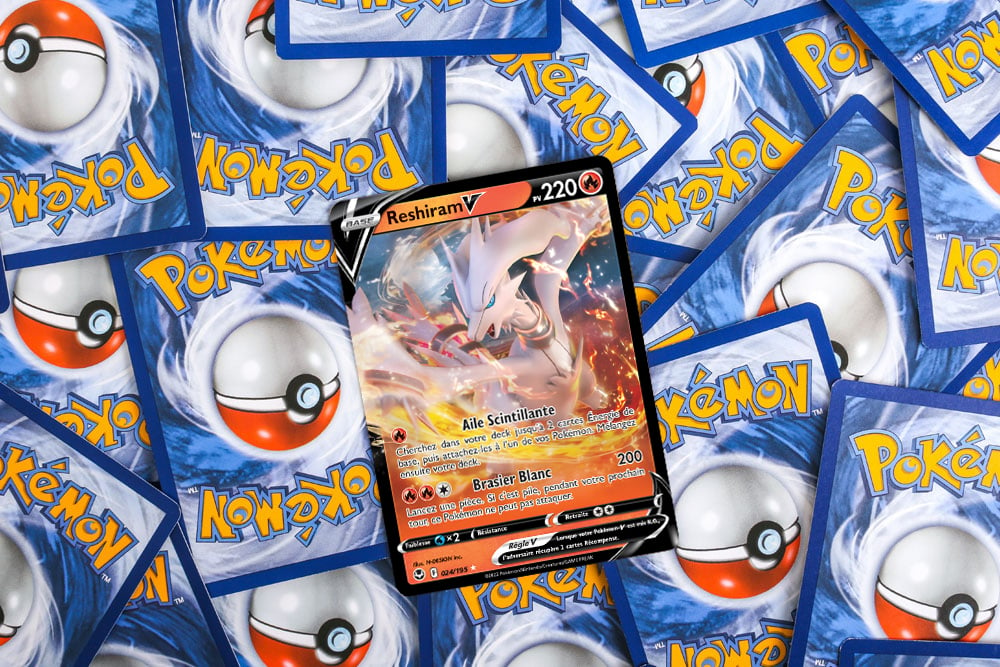 Coffret Pokémon V 4 boosters - Jeu de Cartes à Collectionner - POKEMON